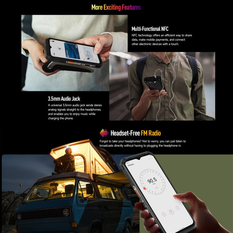 Ulefone Power Armor 18T Ultra Version 5G Thermal Imaging Rugged Phone, Side Fingerprint, 6.58 inch Android 13 MediaTek Dimensity 7050 Octa Core up to 2.6GHz, Network: 5G, NFC, OTG Ulefone Power Armor 18T Ultra Version 5G Thermal Imaging Rugged Phone, Side Fingerprint, 6.58 inch Android 13 MediaTek Dimensity 7050 Octa Core up to 2.6GHz, Network: 5G, NFC, OTG